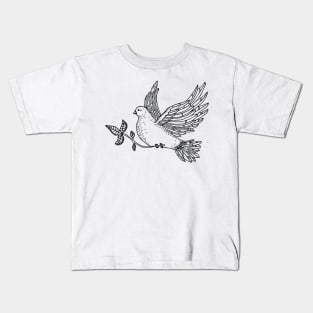 Peace Dove Kids T-Shirt